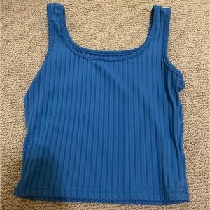 blue tank top from shein size small